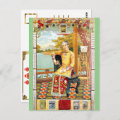 Vintage Shanghai-Werbeagentur Postkarte (Vorne/Hinten)