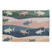 VINTAGE SHARK WAVE KISSENBEZUG (Rückseite)