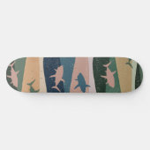 VINTAGE SHARK WAVE SKATEBOARD (Horizontal)