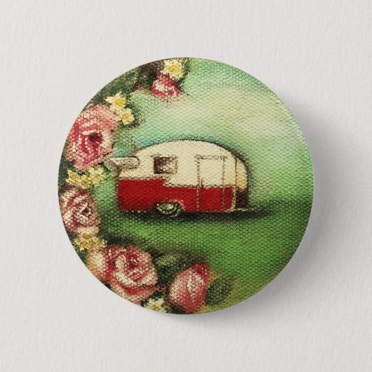 Vintage Shasta Button (Vorderseite)