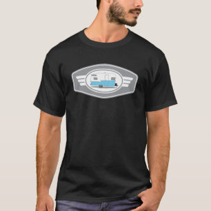 Vintage Shasta-Wohnwagen T-Shirt