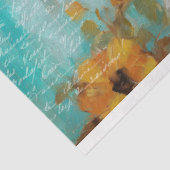 Vintage Sheep Rustic Floral Decoupage Seidenpapier (Ausschnitt)