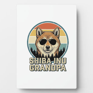 Vintage-Shiba-Inu-Opa-Hund-Shirt-Design_1 Fotoplatte