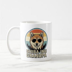 Vintage-Shiba-Inu-Opa-Hund-Shirt-Design_1 Kaffeetasse
