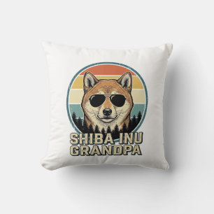 Vintage-Shiba-Inu-Opa-Hund-Shirt-Design_1 Kissen