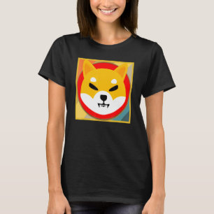 Vintage Shiba Shiba Inu Münze Shib Kryptowährung T-Shirt