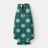 Vintage Ship Wheel Flaschenkühler (Rückseite)