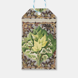 Vintage Shirley Hibberd Ivy Leaves Botanical Art Geschenkanhänger