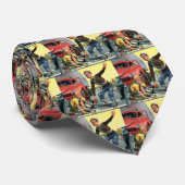 Vintage Sicherheitspatrouille Krawatte (Gerollt)