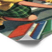 Vintage Sicherheitspatrouille Poster (Ecke)