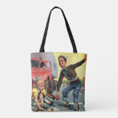 Vintage Sicherheitspatrouille Tasche (Rückseite)