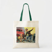 Vintage Sicherheitspatrouille Tragetasche (Vorne)