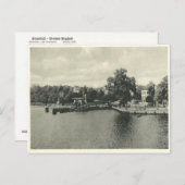 Vintage Sicht auf Bremen/Vegesack Postkarte (Vorne/Hinten)