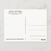 Vintage Sicht auf Bremen/Vegesack Postkarte (Rückseite)