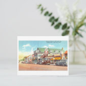 Vintage Sicht auf Buzzards Bay in Cape Cod Postkarte (Stehend Vorderseite)