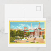 Vintage Sicht auf Hartford, Connecticut, Postkarte (Vorne/Hinten)
