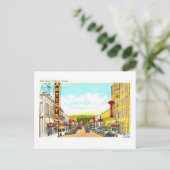 Vintage Sicht auf Pendleton, Oregon, Postkarte (Stehend Vorderseite)