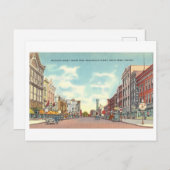 Vintage Sicht auf South Bend, Indiana, Postkarte (Vorne/Hinten)