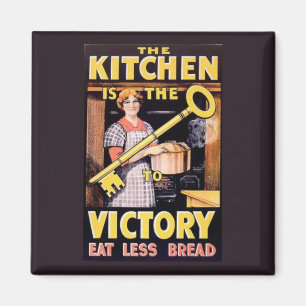 Vintage Sieg-Küche des Weltkrieg-1 Magnet