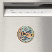 Vintage Sigaut-Werbung Magnet (In Situ (Geschirrspüler))