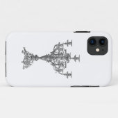 Vintage Silber-Kandelaber iPhone-Hülle Case-Mate iPhone Hülle (Rückseite (Horizontal))