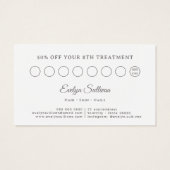 Vintage Silber-Rahmen-Rosa-Bugykarte (Rückseite)