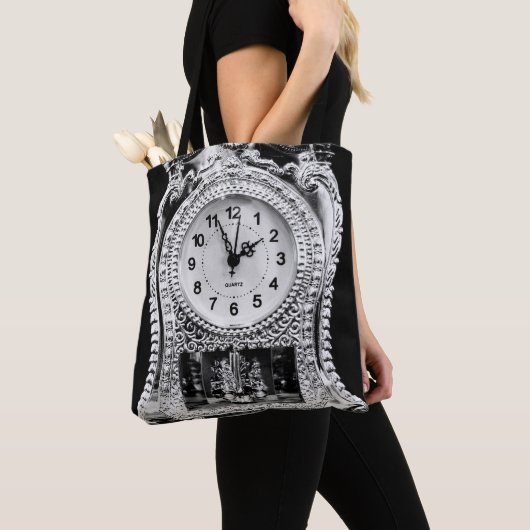 Vintage Silber-Uhr Tasche (Von Nahem)