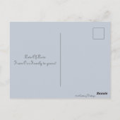 Vintage Silberglas Weihnachtsbaumkugel retro Urlau Postkarte (Rückseite)