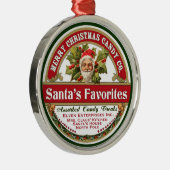 Vintage Silbernes Ornament (Rechts)