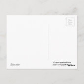 Vintage Silent Film Custom Postcard Postkarte (Rückseite)