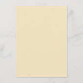 Vintage Silhouette Blumensteckkarte Begleitkarte (Rückseite)