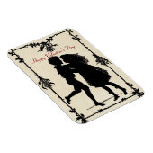 Vintage Silhouette Magnet (Rechte Seite)