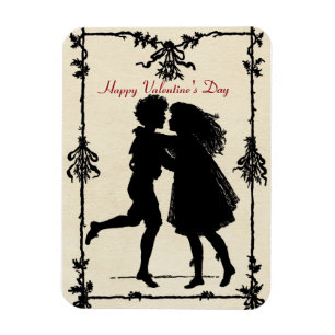Vintage Silhouette Magnet
