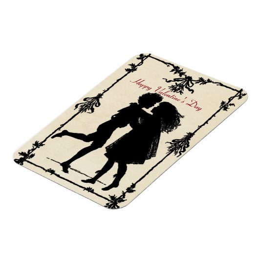 Vintage Silhouette Magnet (Linke Seite)