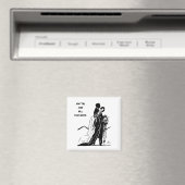 Vintage Silhouette Magnet (In Situ (Geschirrspüler))