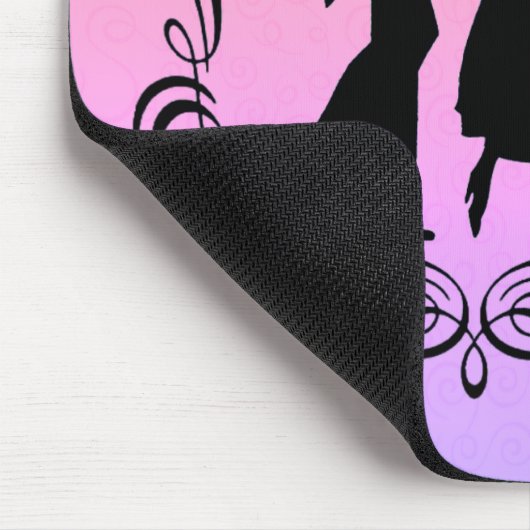 Vintage Silhouette Mousepad (Ecke)