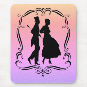 Vintage Silhouette Mousepad