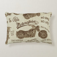 Vintage Silhouetten für Motorräder: nahtloser Hint