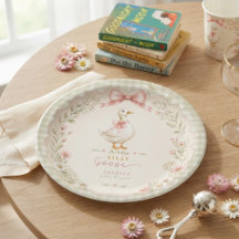 Vintage Silly Goose Coquette Rosa Babyparty