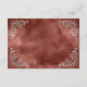 Vintage Silver Cinnamon Rust - Farbdetails Begleitkarte (Rückseite)