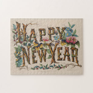 Vintage-Silvester-Illustration (1876) Puzzle