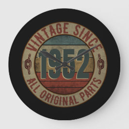 VINTAGE SINCE 1952 ALL ORIGINAL PARTS GROßE WANDUHR