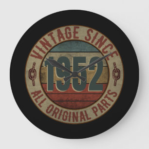 VINTAGE SINCE 1952 ALL ORIGINAL PARTS GROßE WANDUHR