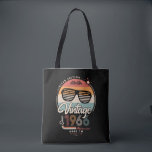 Vintage since 1966 tote bag tasche<br><div class="desc">The perfect vintage birthday gift with your year of birth and beautiful retro colors. A very nice old school and modern design at the same time.</div>