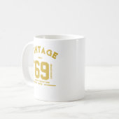 Vintage Since Limitierte Auflage Kaffeetasse (Vorderseite Links)