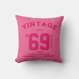 Vintage Since Limitierte Auflage Kissen