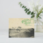 Vintage Singapur Aviation Postcard Postkarte (Stehend Vorderseite)