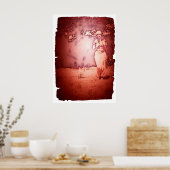 Vintage Sinti und Roma-Frau Poster (Küche)