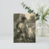Vintage Sinti und Roma-Postkarte Postkarte (Stehend Vorderseite)