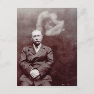 Vintage Sir Arthur Conan Doyle viktorianischer Gei Postkarte